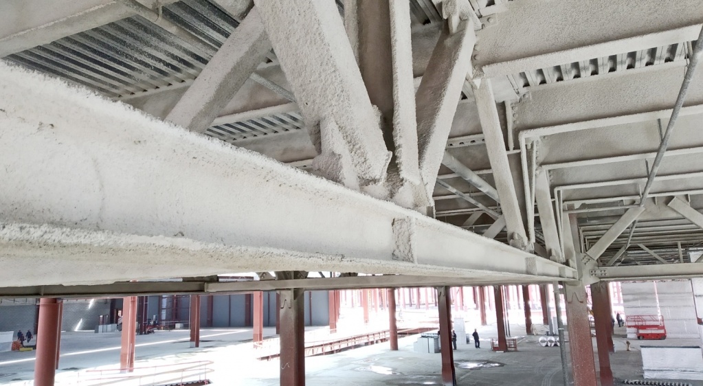 Огнезащита металлических конструкций